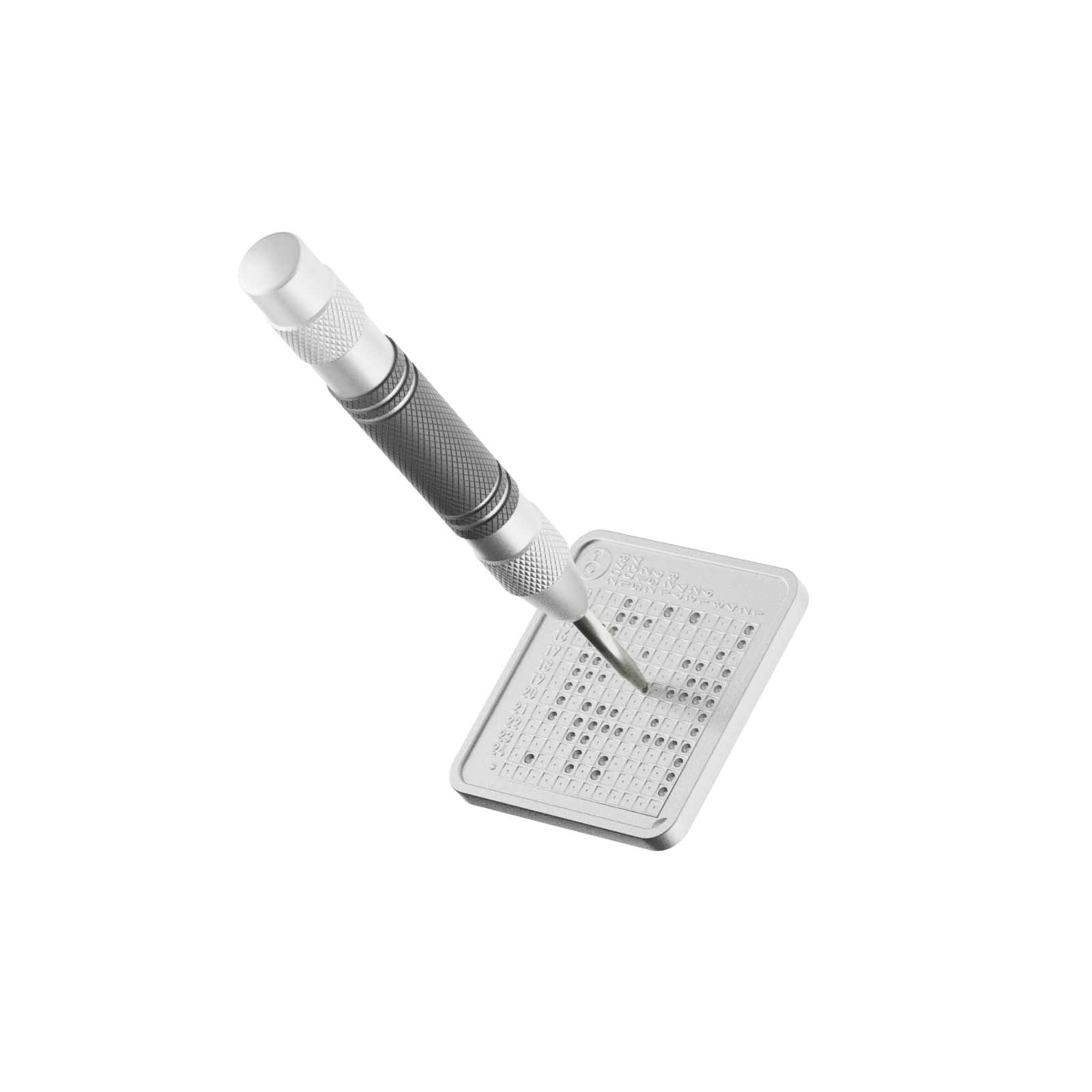 OneKey KeyTag - Kit de almacenamiento de frases de recuperación (2 unidades con punzón)