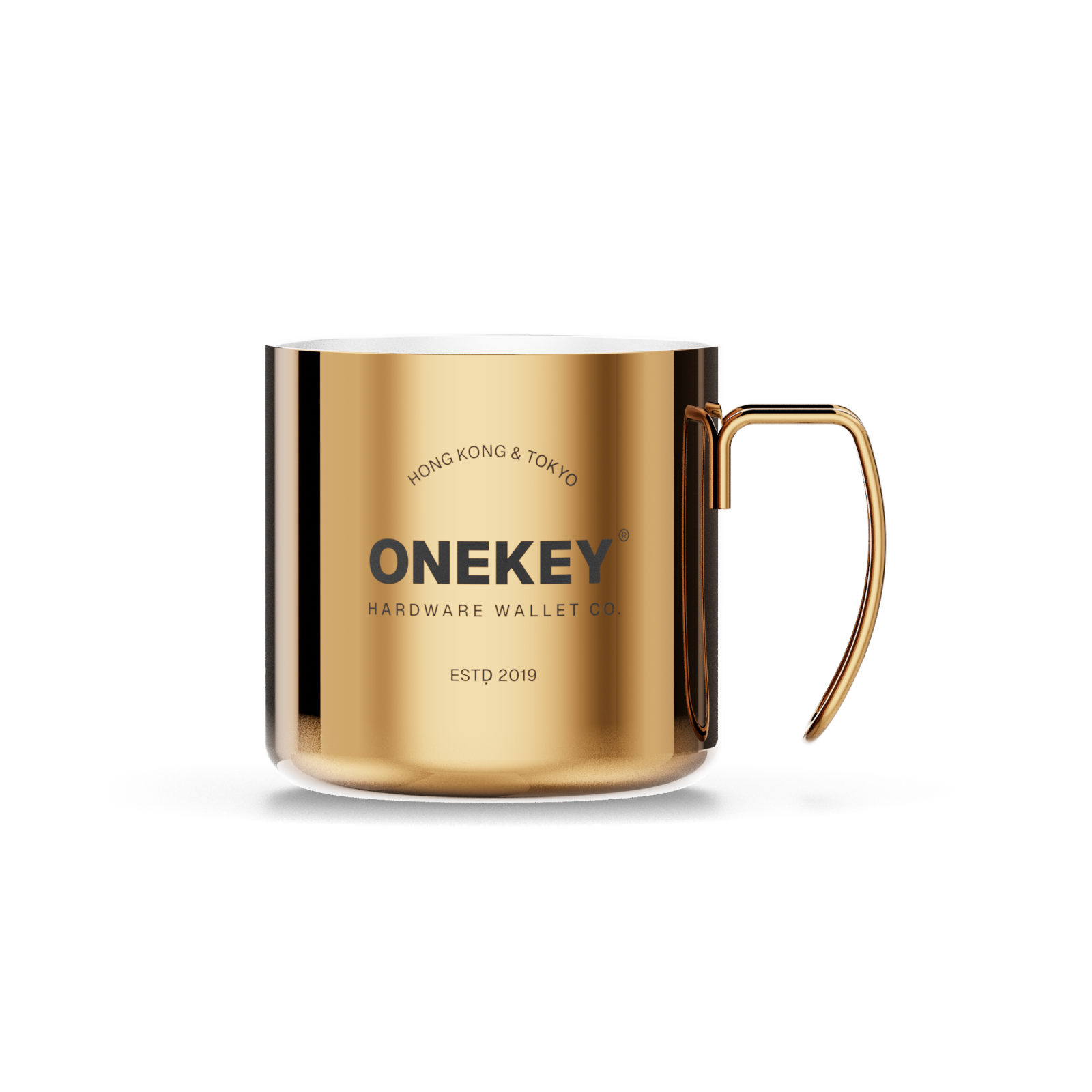 OneKey 品牌经典古铜色不锈钢露营杯(大陆仓库顺丰直发)