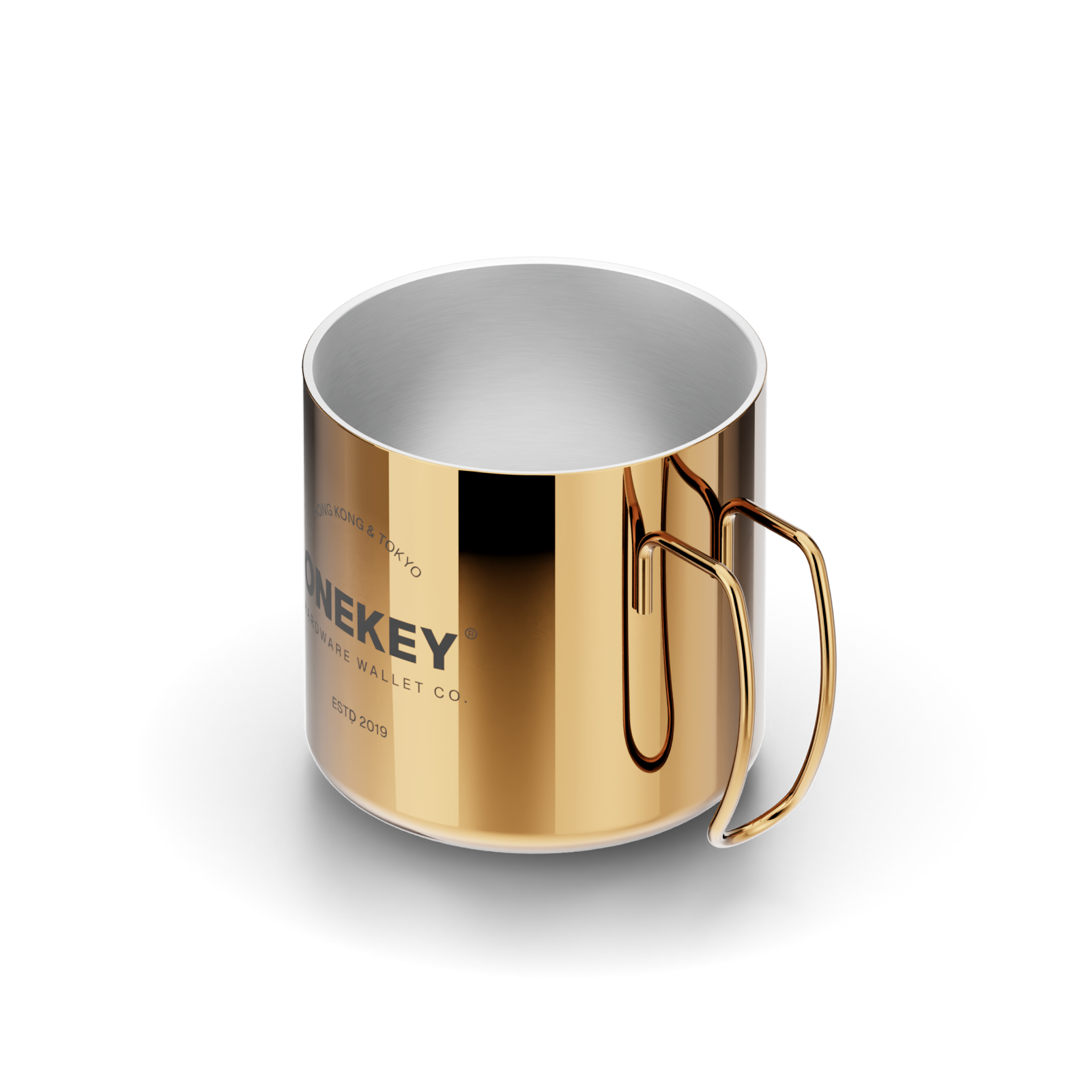 OneKey 品牌经典古铜色不锈钢露营杯(大陆仓库顺丰直发)