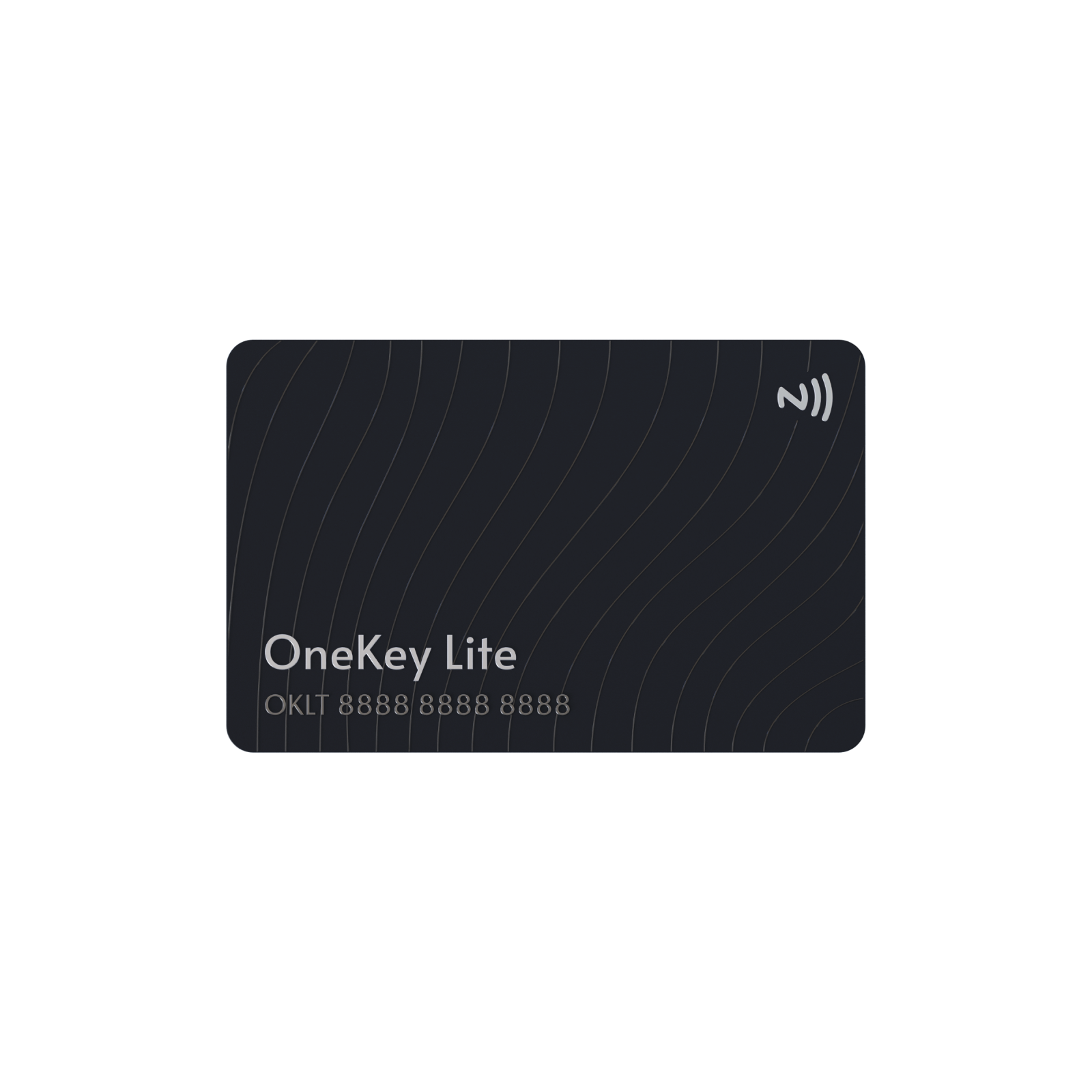 OneKey Lite - Recovery Phrase Backup Card