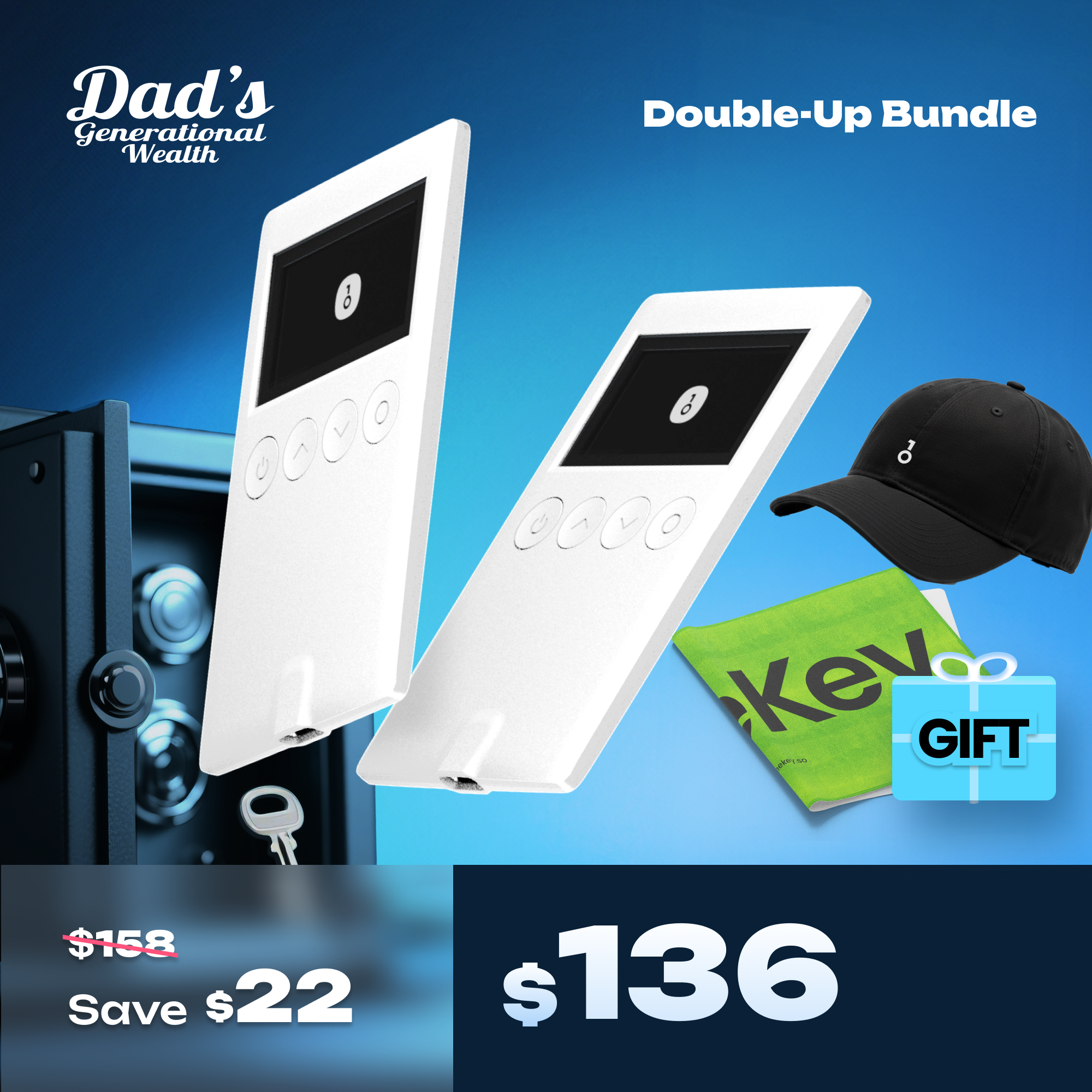 Double-Up Bundle: Classic 1S Pure x 2, plus free gifts [code 888]