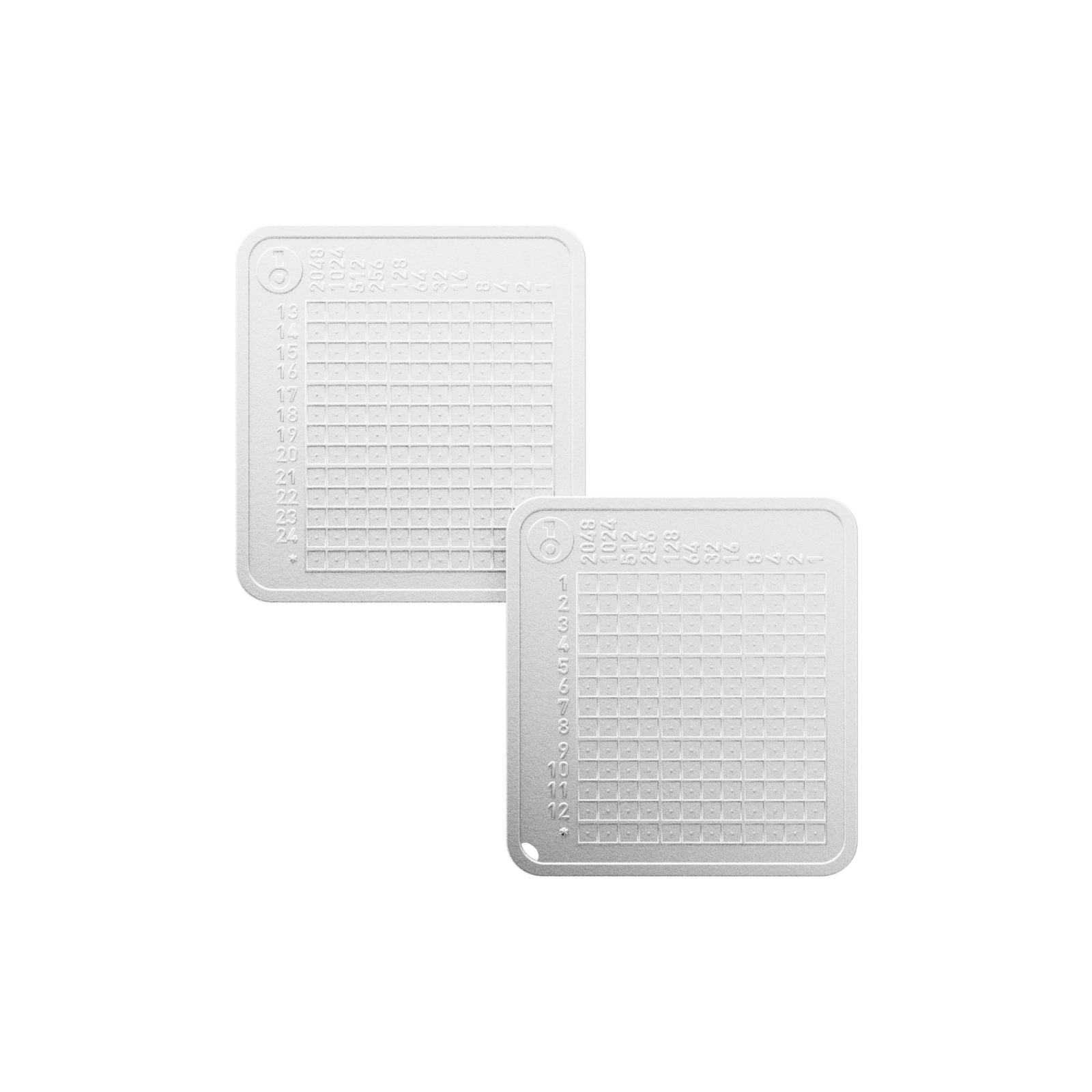 OneKey KeyTag - Recovery Phrase Storage Kit (2pcs with Punch Tool)