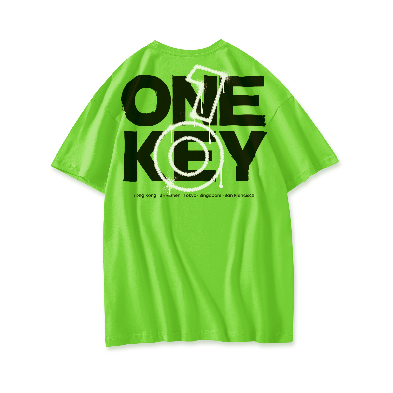 OneKey・クラシック・グリーンTシャツ