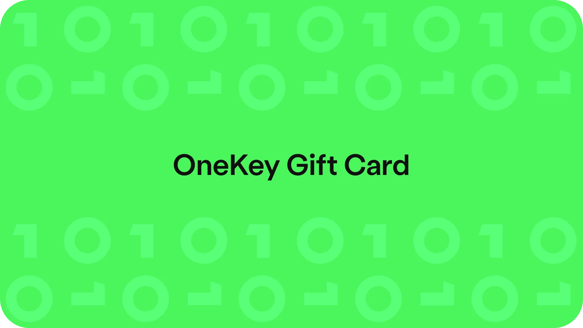 OneKey Gift Card