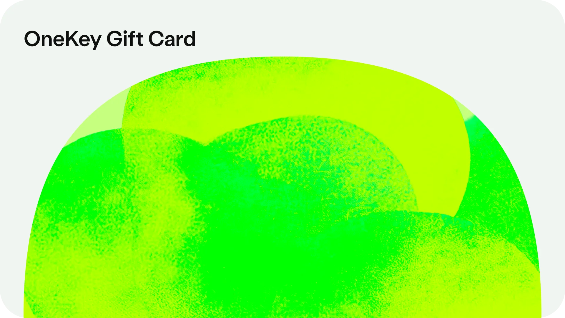 OneKey礼品卡