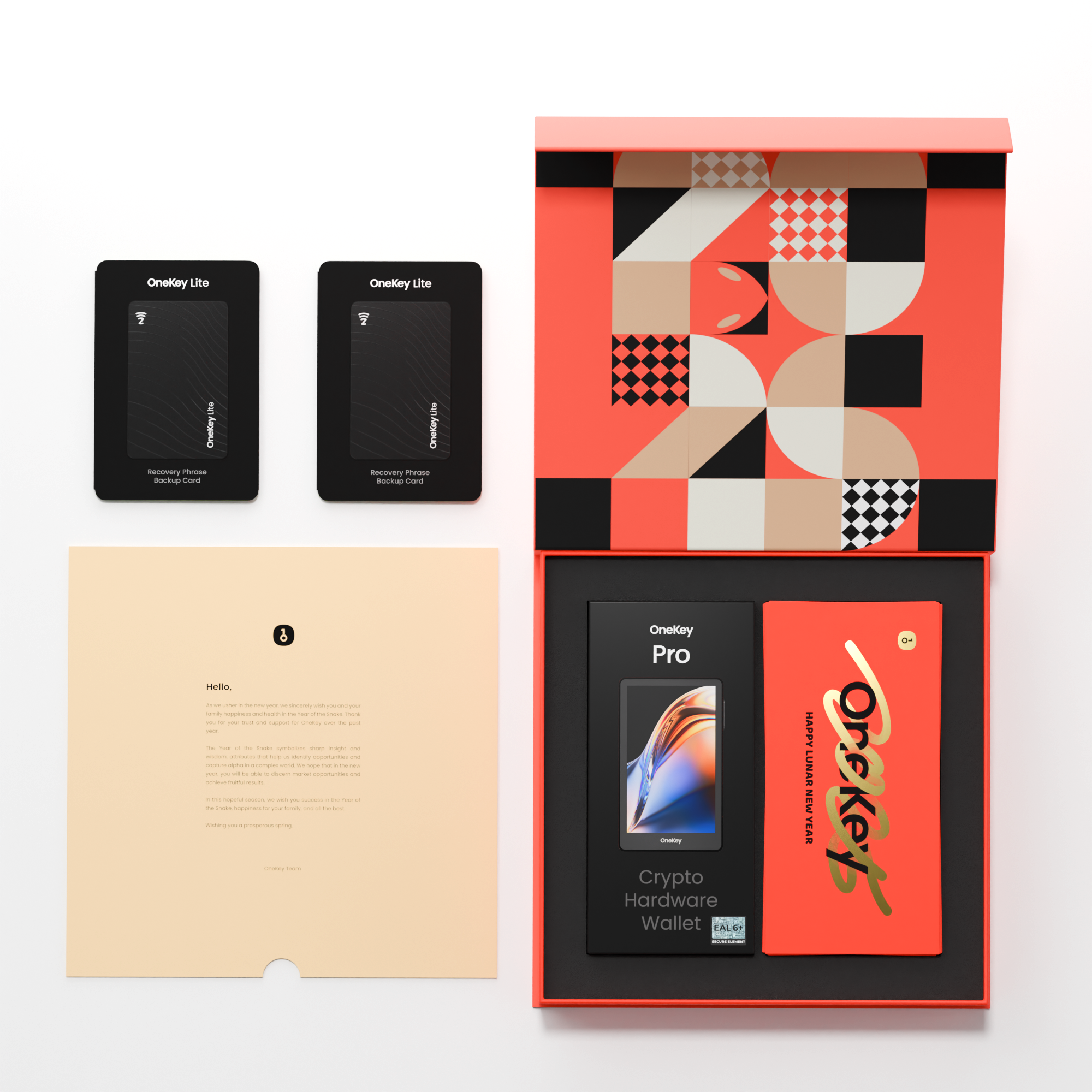 Lunar New Year Gift Box - OneKey Crypto Hardware Wallet Packages, Limited Stock